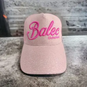 Casquette Balec Unlimited.- Paillette Rose – Girly